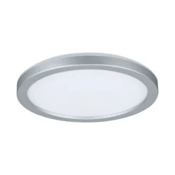 Panel LED Paulmann Atria Shine cromado, Ø 19 cm, 3000 K, encendido/apagado, IP20