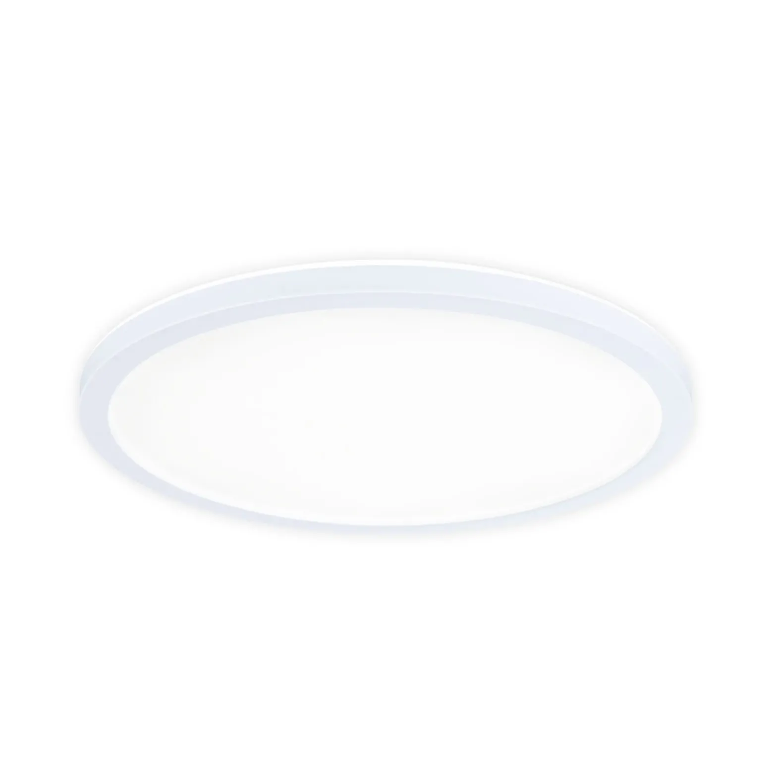Panel LED Paulmann Atria Shine, Ø 29 cm, blanco, IP44, 4000 K, encendido/apagado