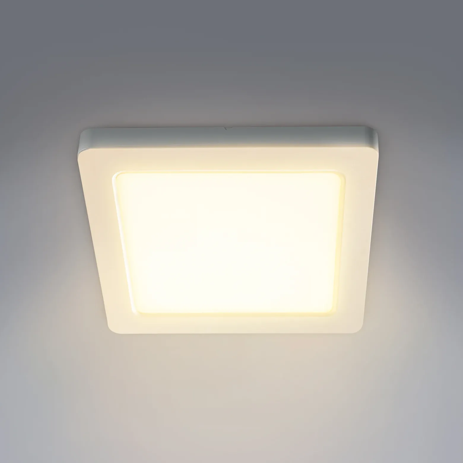 Panel LED Selesto, cuadrado, atenuable, blanco