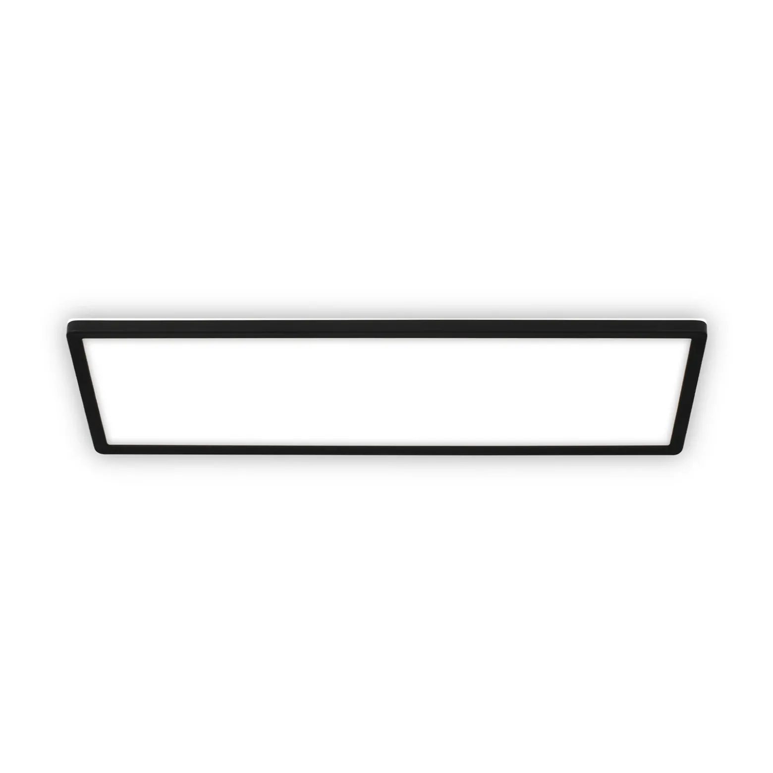 Panel LED Shallow con interruptor de encendido/apagado, 58 x 20 cm, negro,