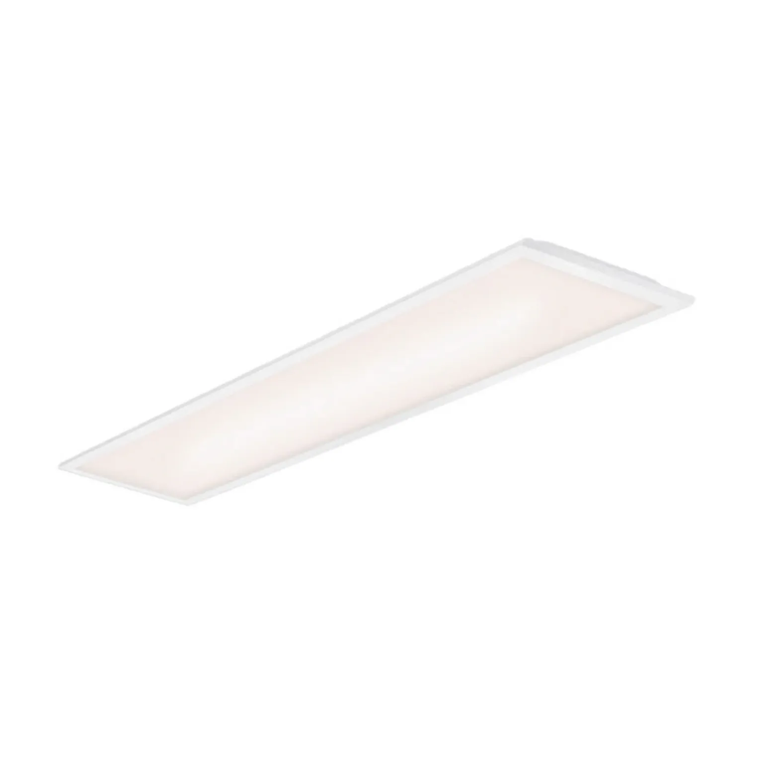 Panel LED Simple, blanco, ultraplano, 100x25cm
