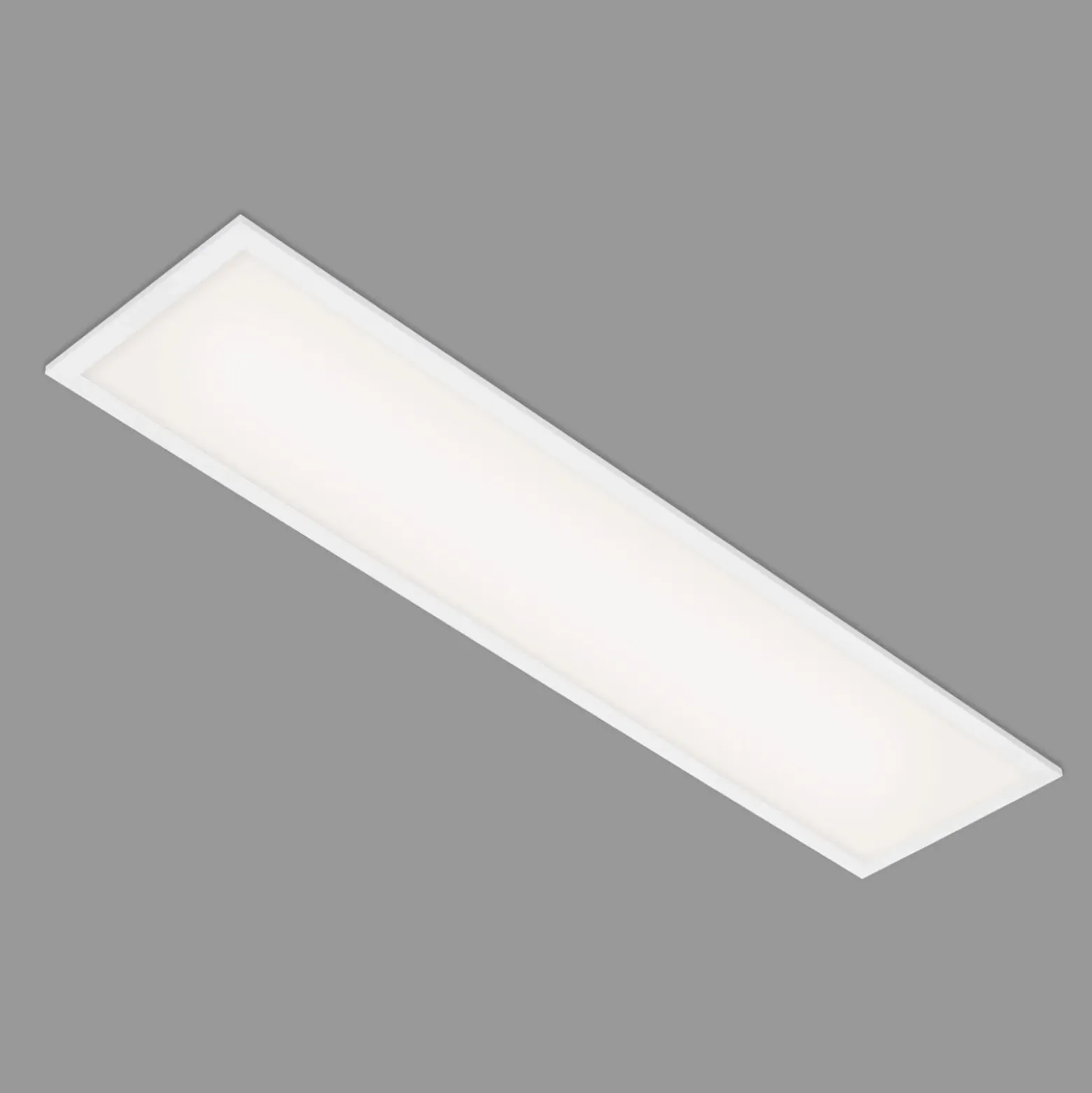 Panel LED Simple, blanco, ultraplano, 100x25cm