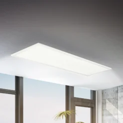 Panel LED Simple 100 x 25 cm, blanco, ultraplano, IP44, 4000 K