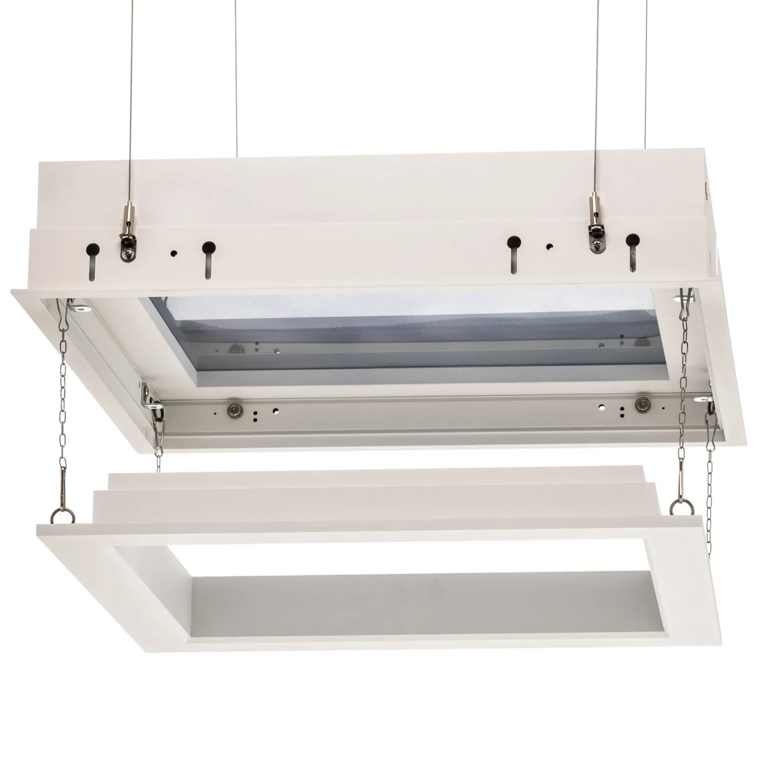 Panel LED Sky Window 60x60cm con marco de montaje