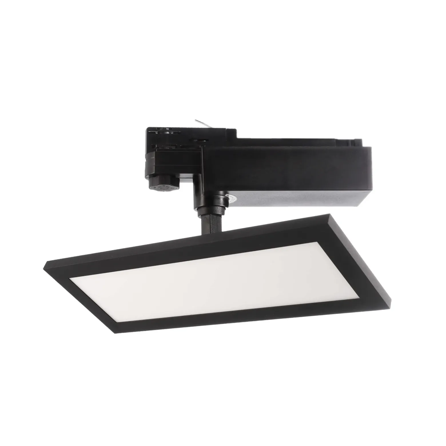 Panel LED TRACK LIGHT, negro, trifásico, 4000 K, encendido/apagado