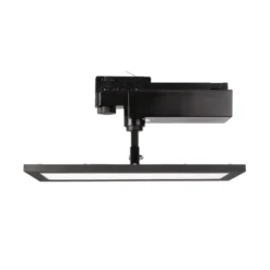 Panel LED TRACK LIGHT, negro, trifásico, 4000 K, encendido/apagado