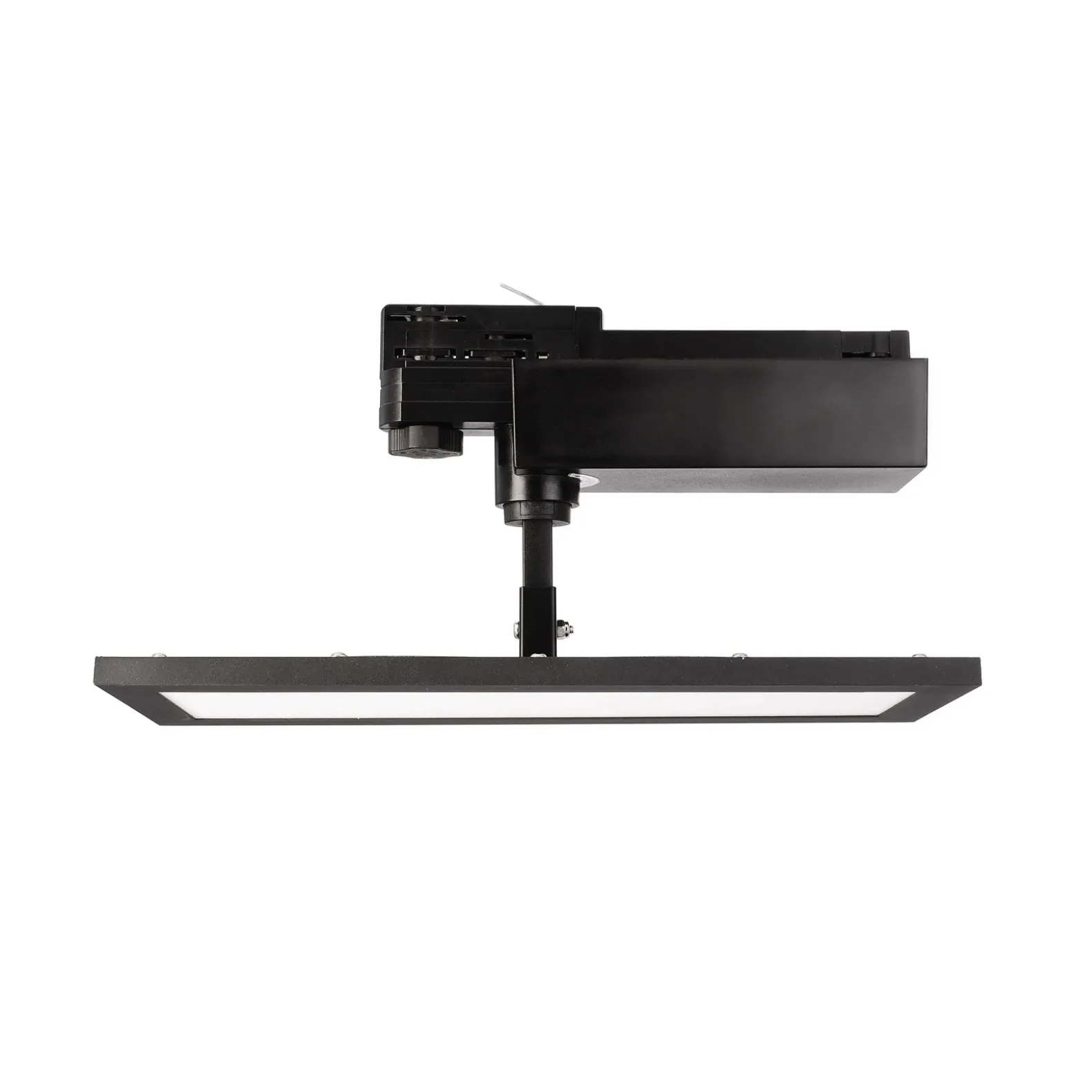 Panel LED TRACK LIGHT, negro, trifásico, 4000 K, encendido/apagado