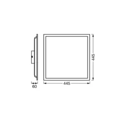 Panel LED WiFi OSRAM SMART+ PLANON MAGIC, blanco 45 cm RGB CCT