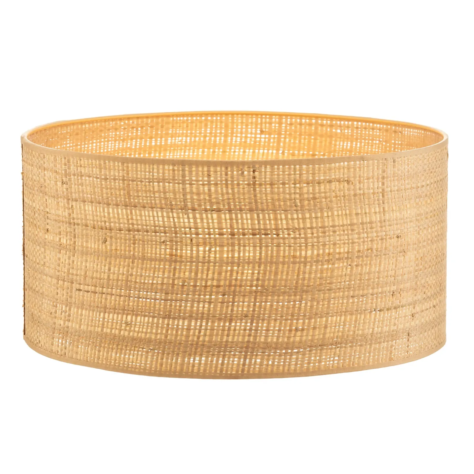 Pantalla Abba E27 Ø40/altura 20 cm, ratán