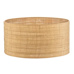 Pantalla Abba E27 Ø40/altura 20 cm, ratán