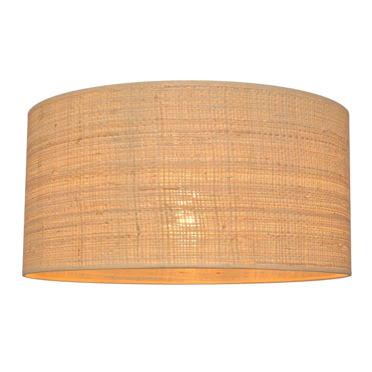 Pantalla Abba E27 Ø40/altura 20 cm, ratán