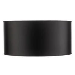 Pantalla Alba, Ø 40 cm, E27, negro/dorado