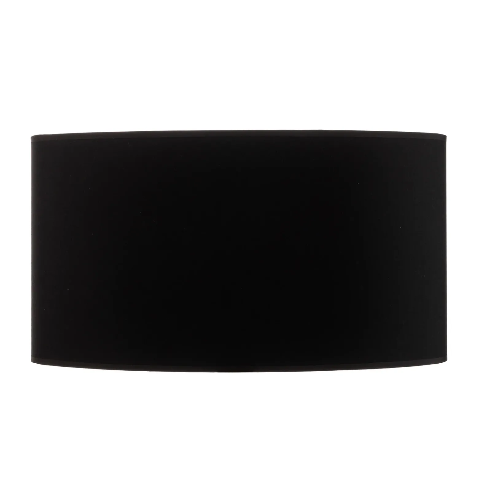 Pantalla Alba, Ø 45 cm, E27, negro/dorado