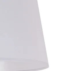 Pantalla Classic L para lámparas de pie, blanco