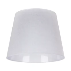 Pantalla Classic L para lámparas de pie, blanco/transparente