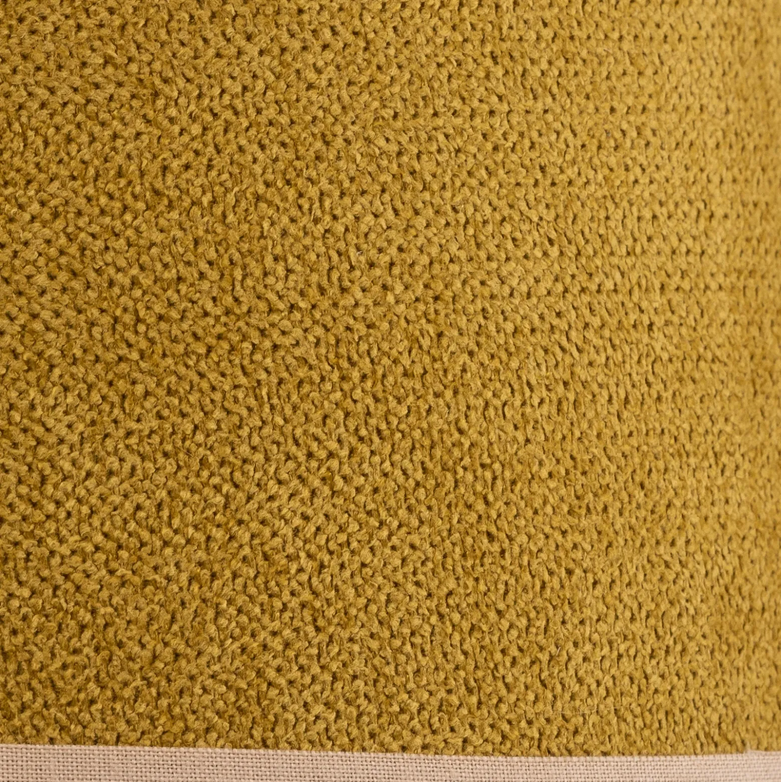 Pantalla Classic S, tejida, amarillo mostaza
