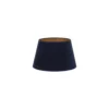 Pantalla Cone Altura 18 cm, azul oscuro/dorado