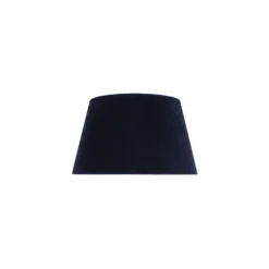 Pantalla Cone Altura 18 cm, azul oscuro/dorado