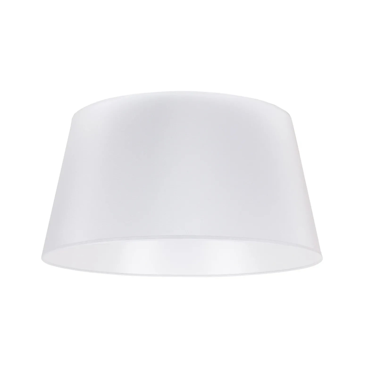 Pantalla Cone Altura 25,5 cm, chintz blanco