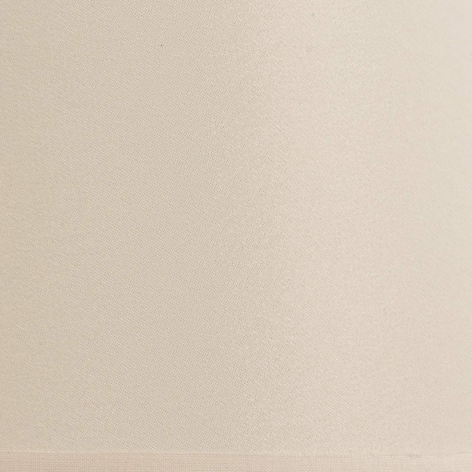 Pantalla Cone Altura 18 cm, chintz crudo/blanco
