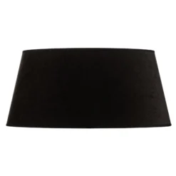 Pantalla Cone Altura 25,5 cm, negro/dorado