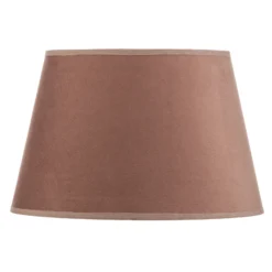 Pantalla Cone Altura 18 cm, rosa/dorado