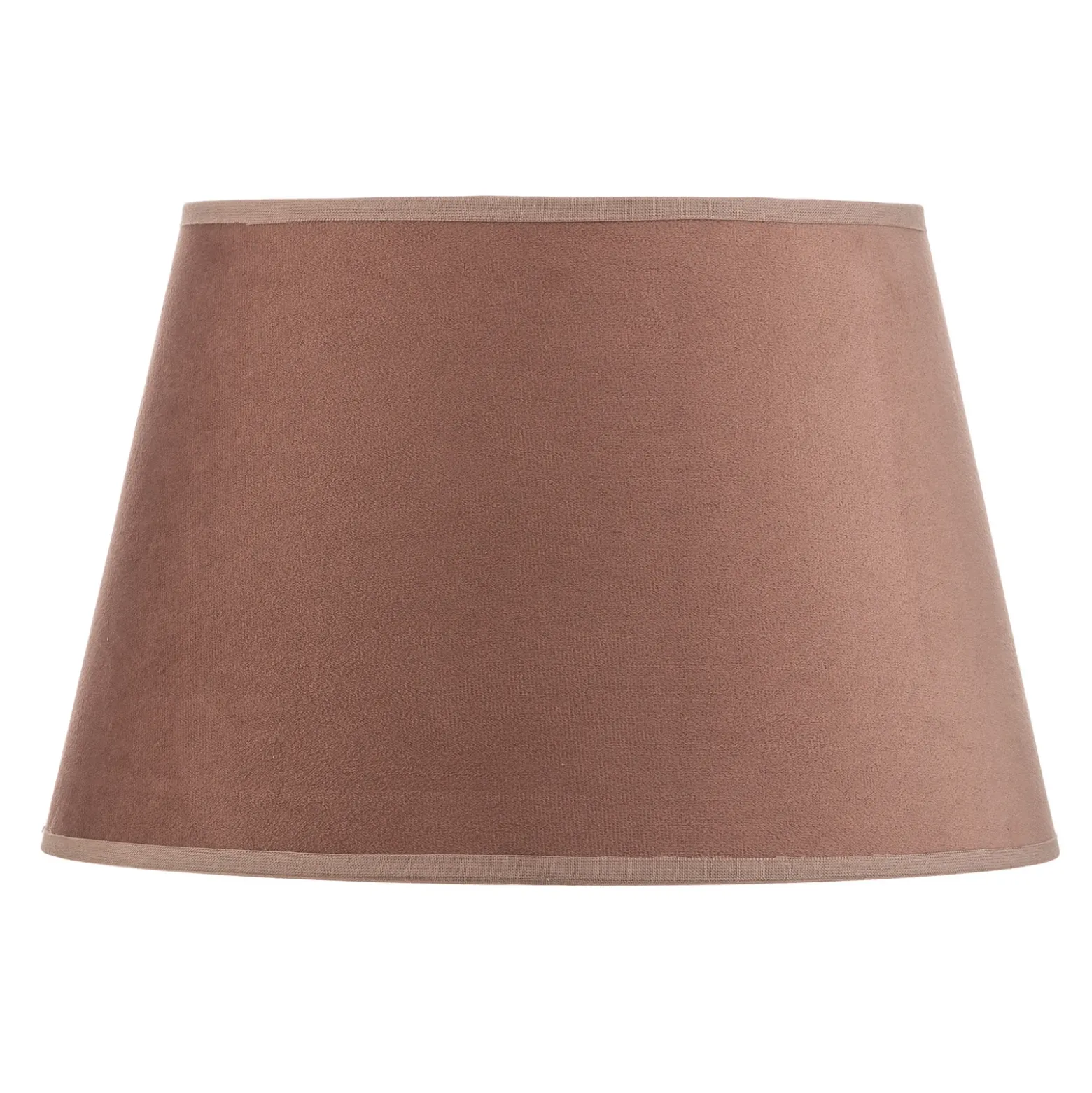 Pantalla Cone Altura 18 cm, rosa/dorado