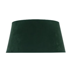 Pantalla Cone Altura 25,5 cm, verde oscuro/dorado