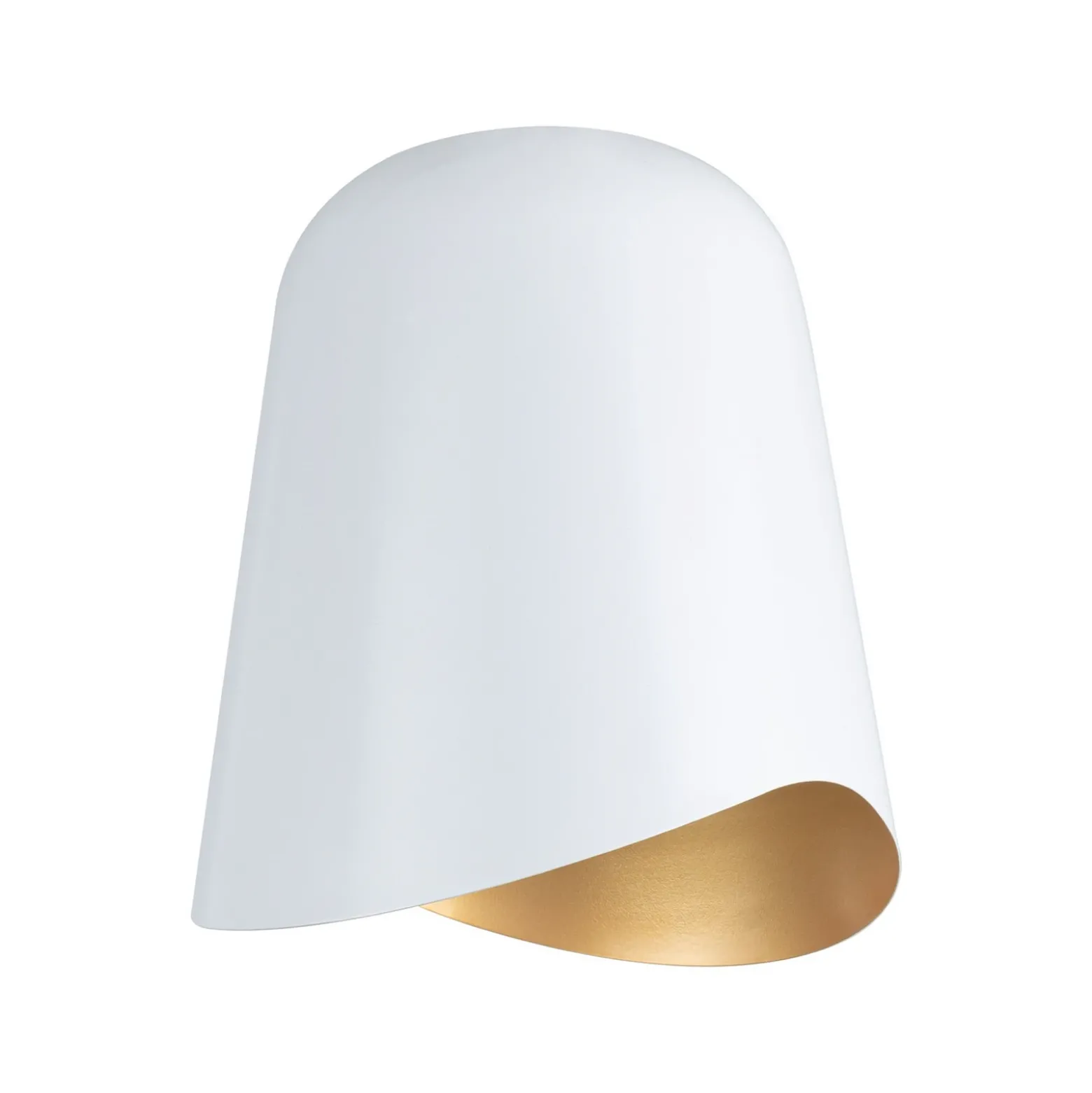 Pantalla de lámpara Paulmann URail Alvaro, blanco/dorado, DecoSystems