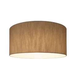 Pantalla de lámpara «Roller», beige, Ø 50 cm, altura 30 cm