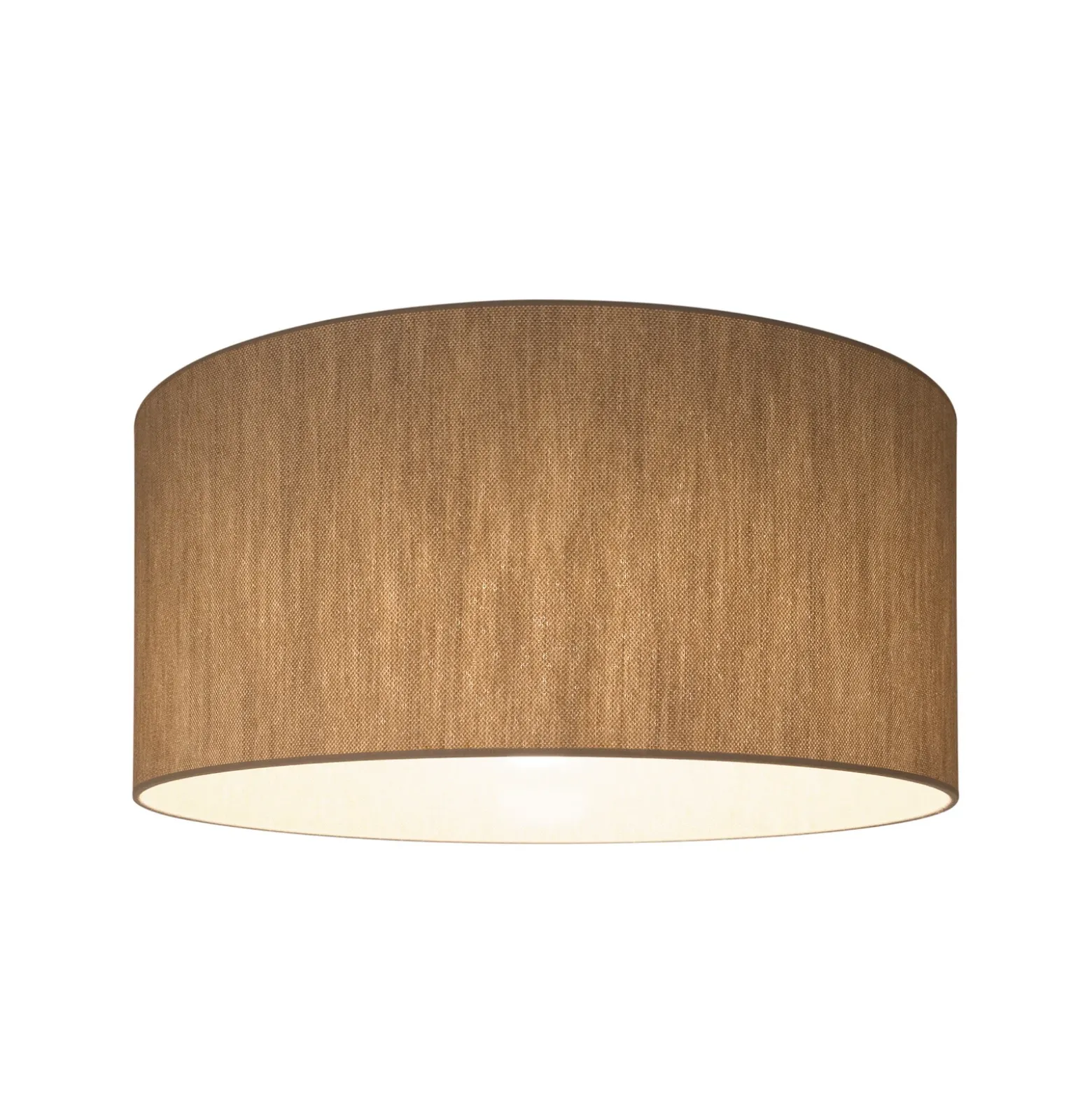 Pantalla de lámpara «Roller», beige, Ø 50 cm, altura 30 cm