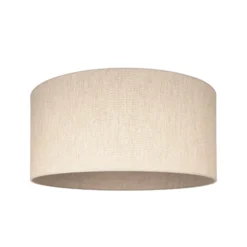 Pantalla de lámpara «Roller», beige, Ø 50 cm, altura 30 cm