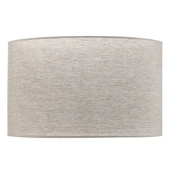 Pantalla de lámpara «Roller», gris, Ø 50 cm, altura 30 cm