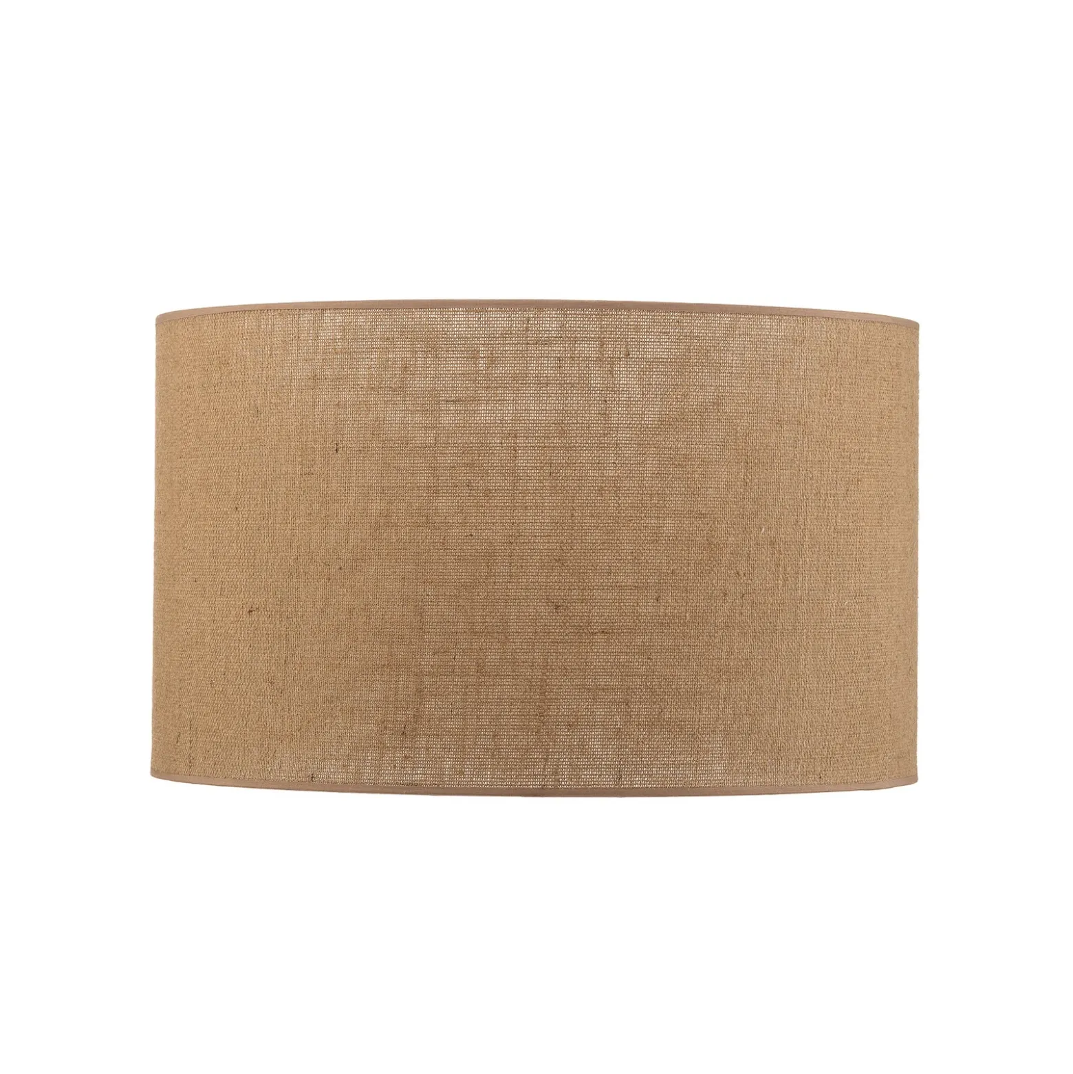 Pantalla de lámpara «Roller», marrón claro, Ø 50 cm, altura 30 cm