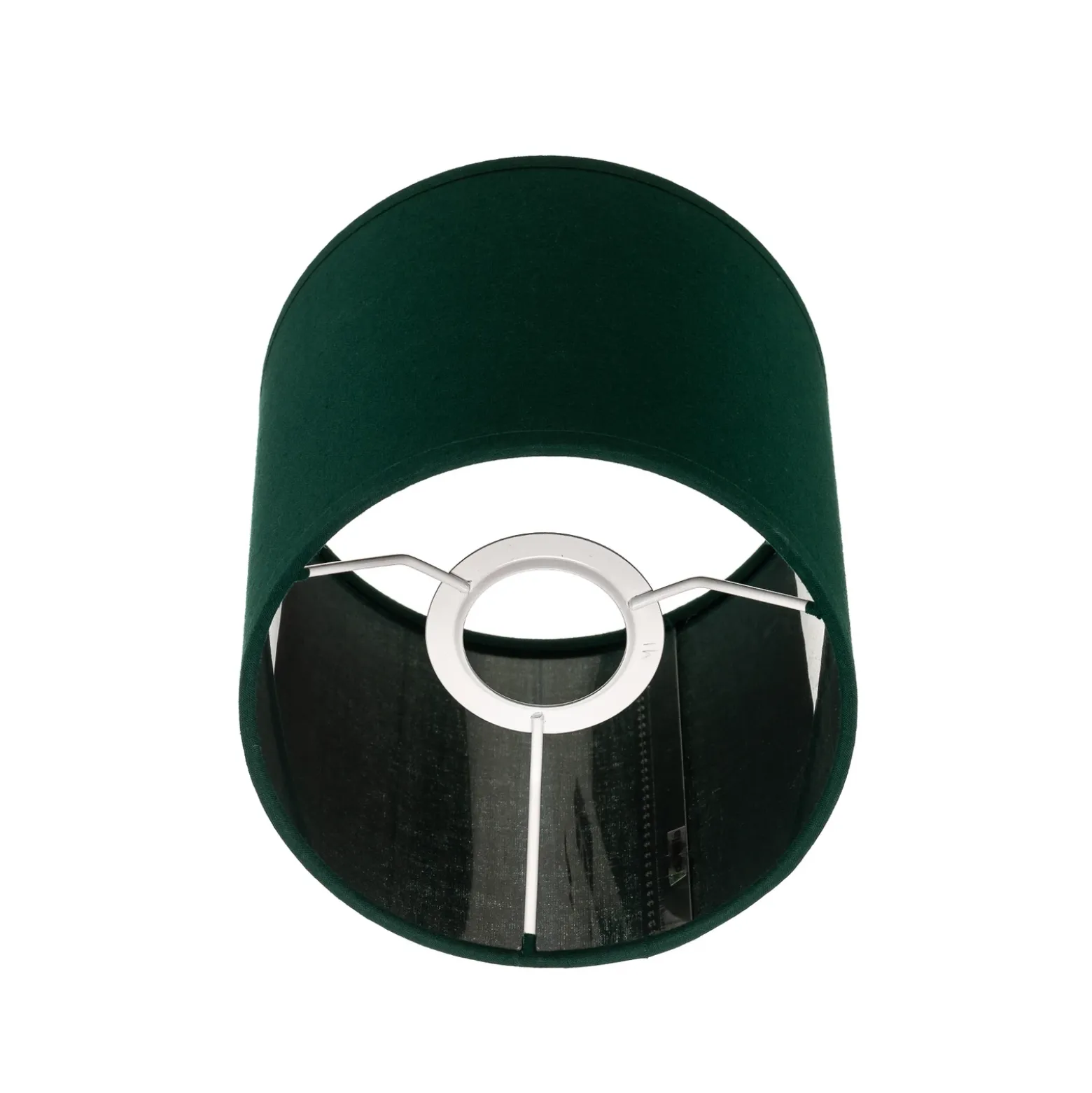 Pantalla de lámpara «Roller», verde, Ø 15 cm, altura 15 cm