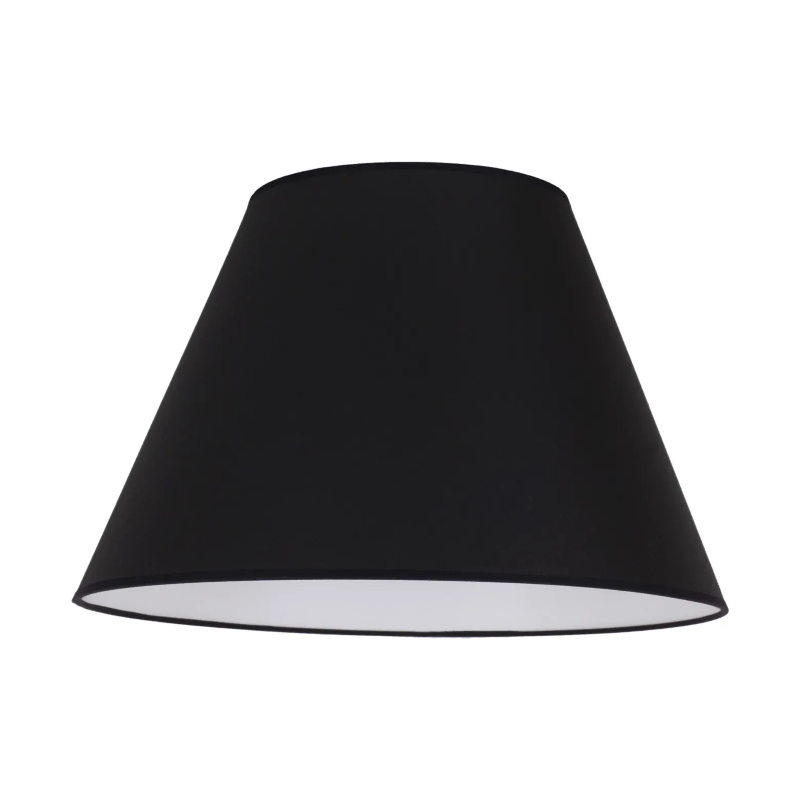 Pantalla de lámpara Sofia Altura 31 cm, negro/blanco