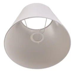 Pantalla de lámpara Sofia Altura 21 cm, blanco