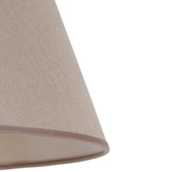Pantalla de lámpara Sofia Altura 25 cm, beige veroni