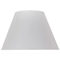 Pantalla de lámpara Sofia Altura 25 cm, crudo/blanco