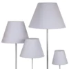 Pantalla de lámpara Sofia Altura 31 cm, blanco