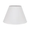 Pantalla de lámpara Sofia Altura 31 cm, crudo/blanco