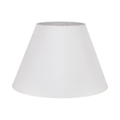 Pantalla de lámpara Sofia Altura 31 cm, crudo/blanco