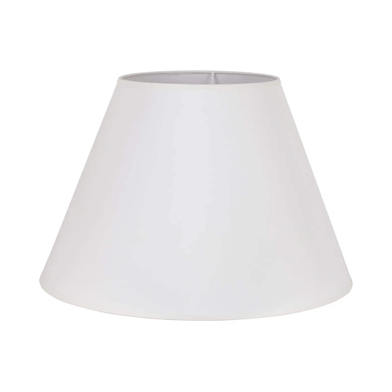 Pantalla de lámpara Sofia Altura 31 cm, crudo/blanco