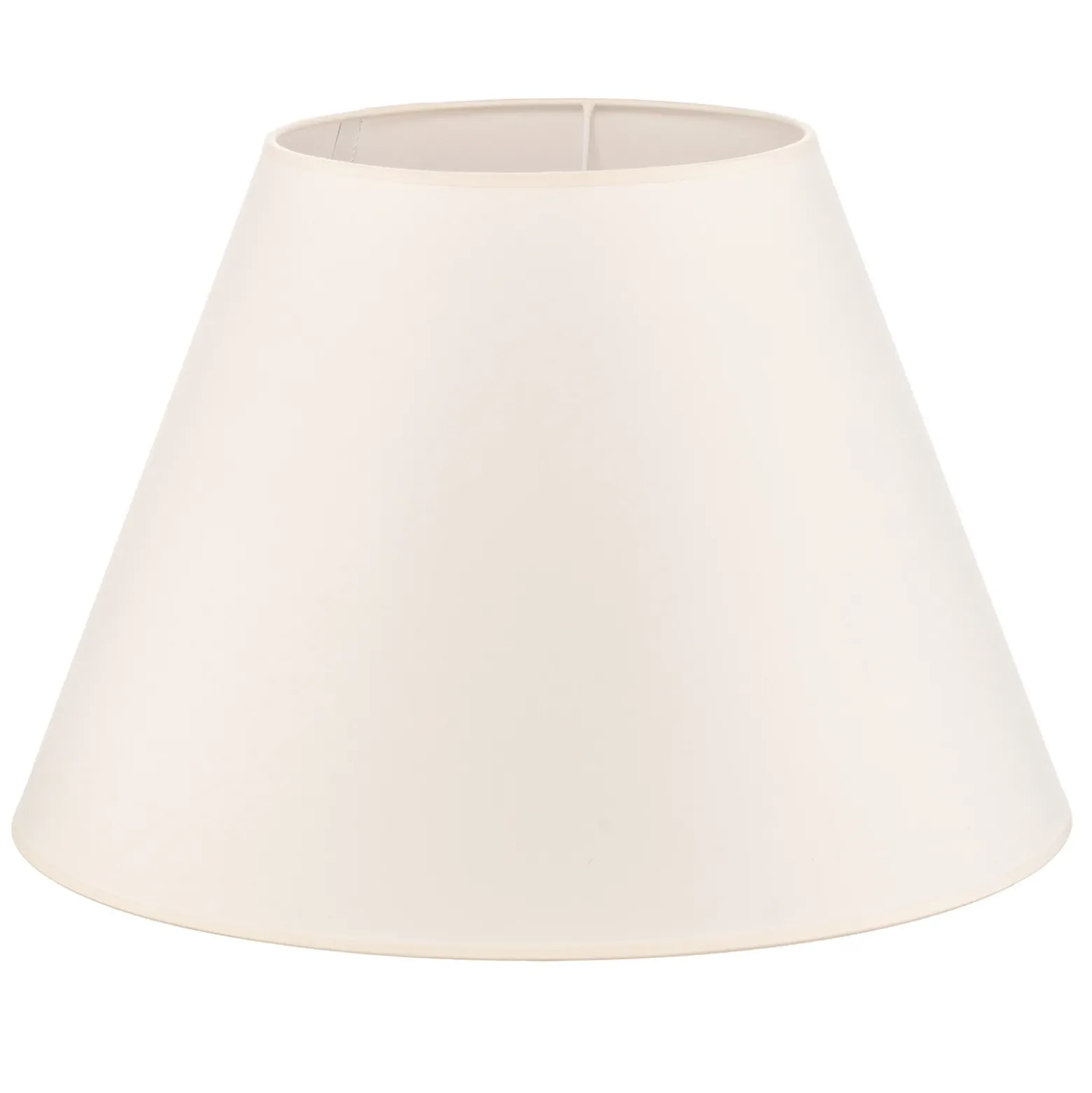 Pantalla de lámpara Sofia Altura 31 cm, crudo/blanco
