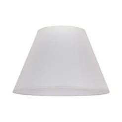 Pantalla de lámpara Sofia Altura 31 cm, crudo/blanco