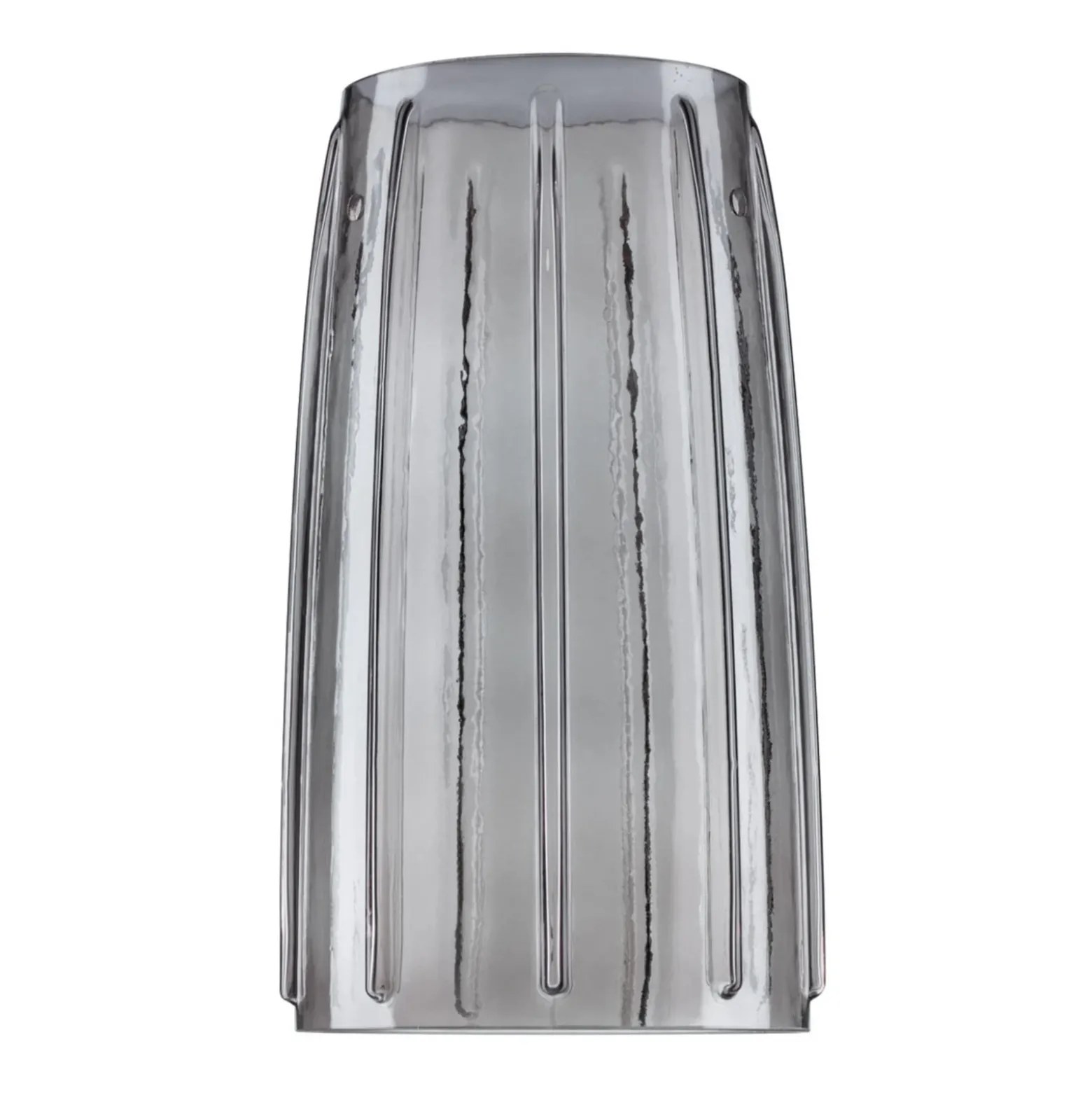 Pantalla Paulmann Drio, gris humo, Ø 15,2 cm, cristal