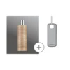 Pantalla Paulmann URail Vitus 2Easy, madera, Ø 11 cm
