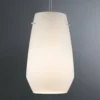 Pantalla Paulmann Vento, blanca, Ø 17 cm, cristal
