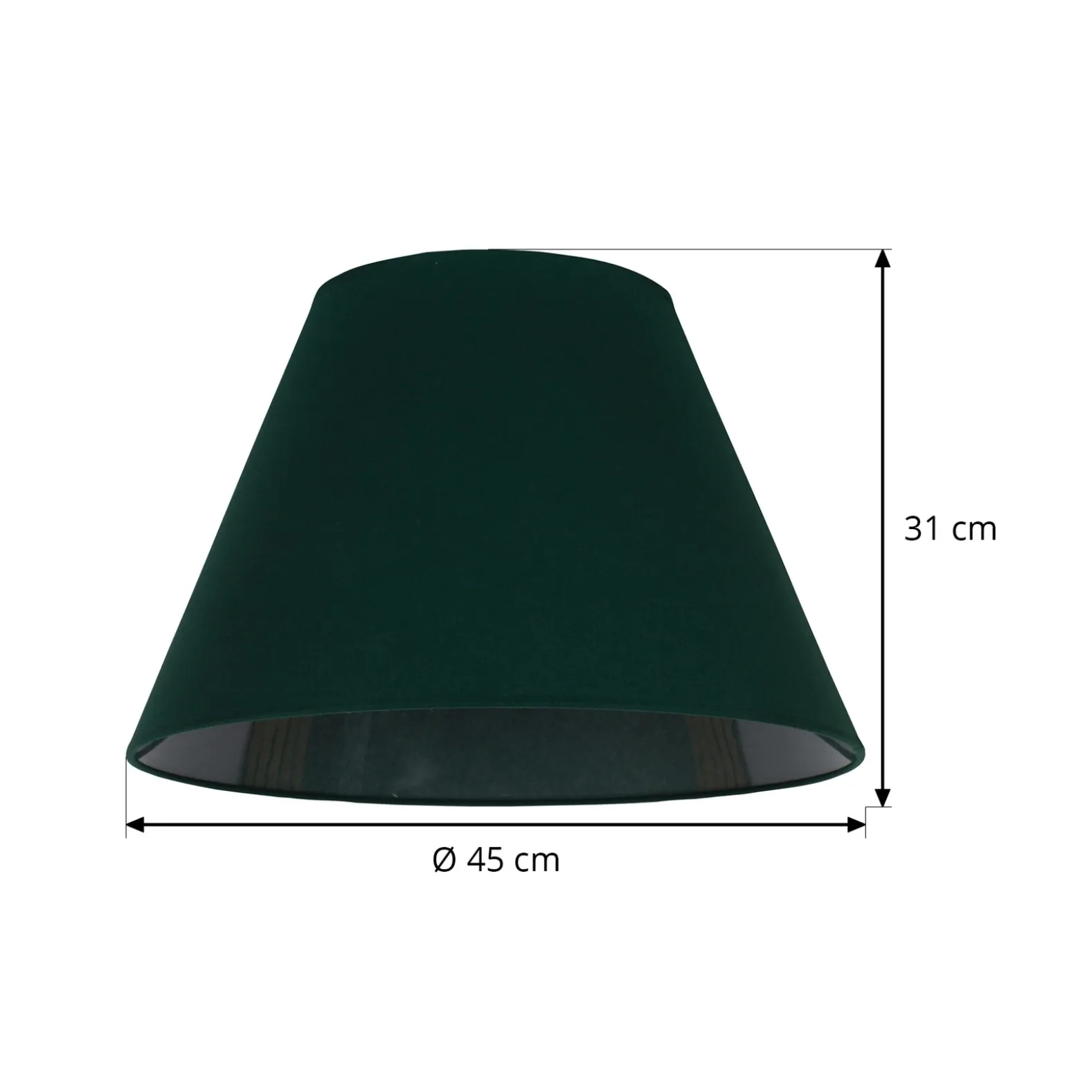 Pantalla Pseudosofia para lámpara de pie verde