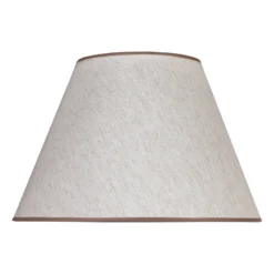 Pantalla Pseudosofia para lámpara de pie, color crudo/beige